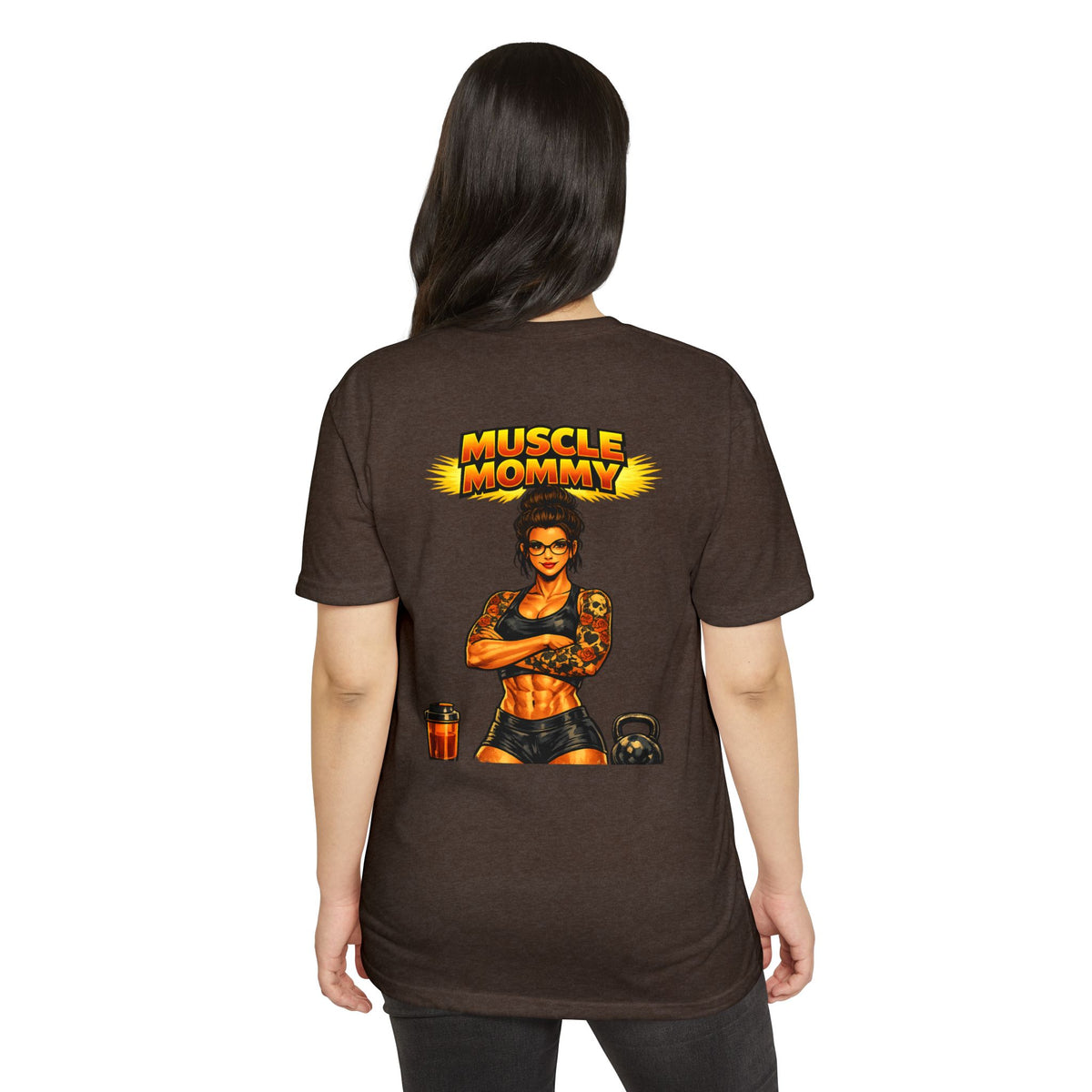 Muscle Mommy — Cotton Poly T-Shirt