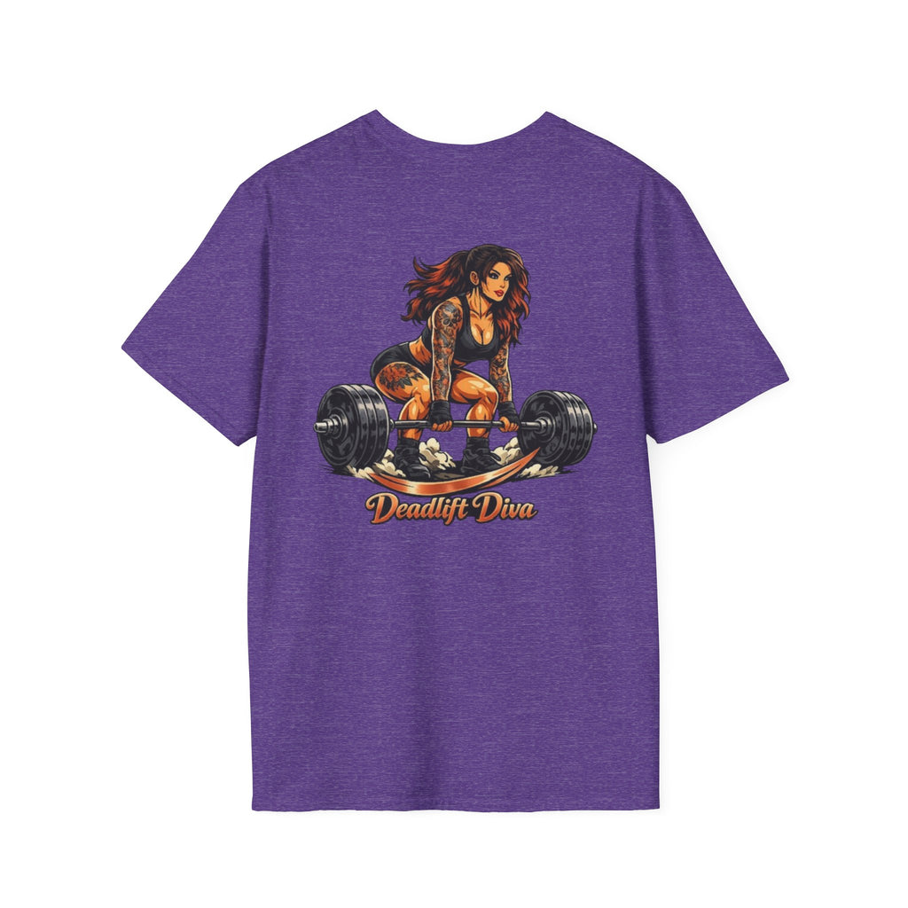 Deadlift Diva T-Shirt – Women's Powerlifting Gym Tee