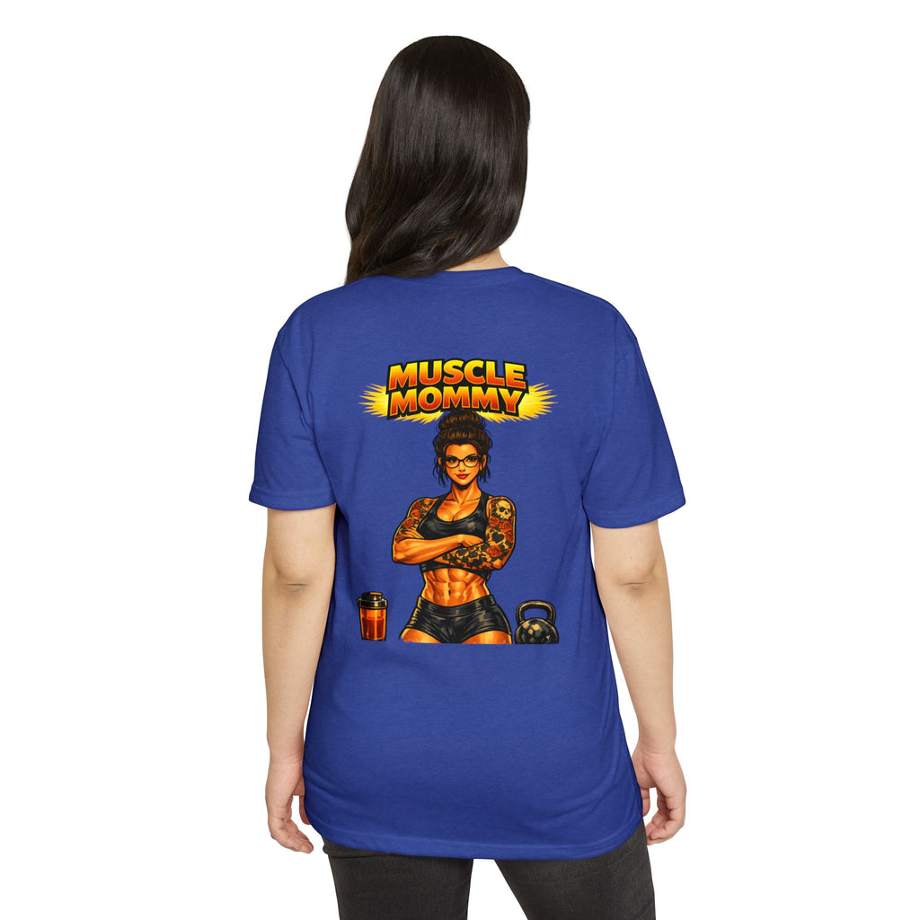 Muscle Mommy — Cotton Poly T-Shirt