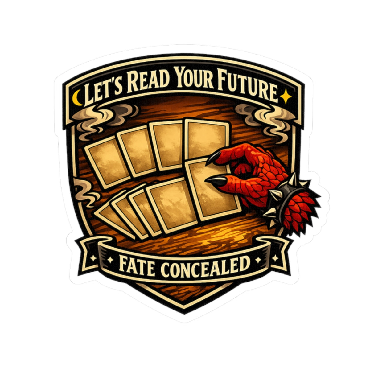 Tarot Card Sticker