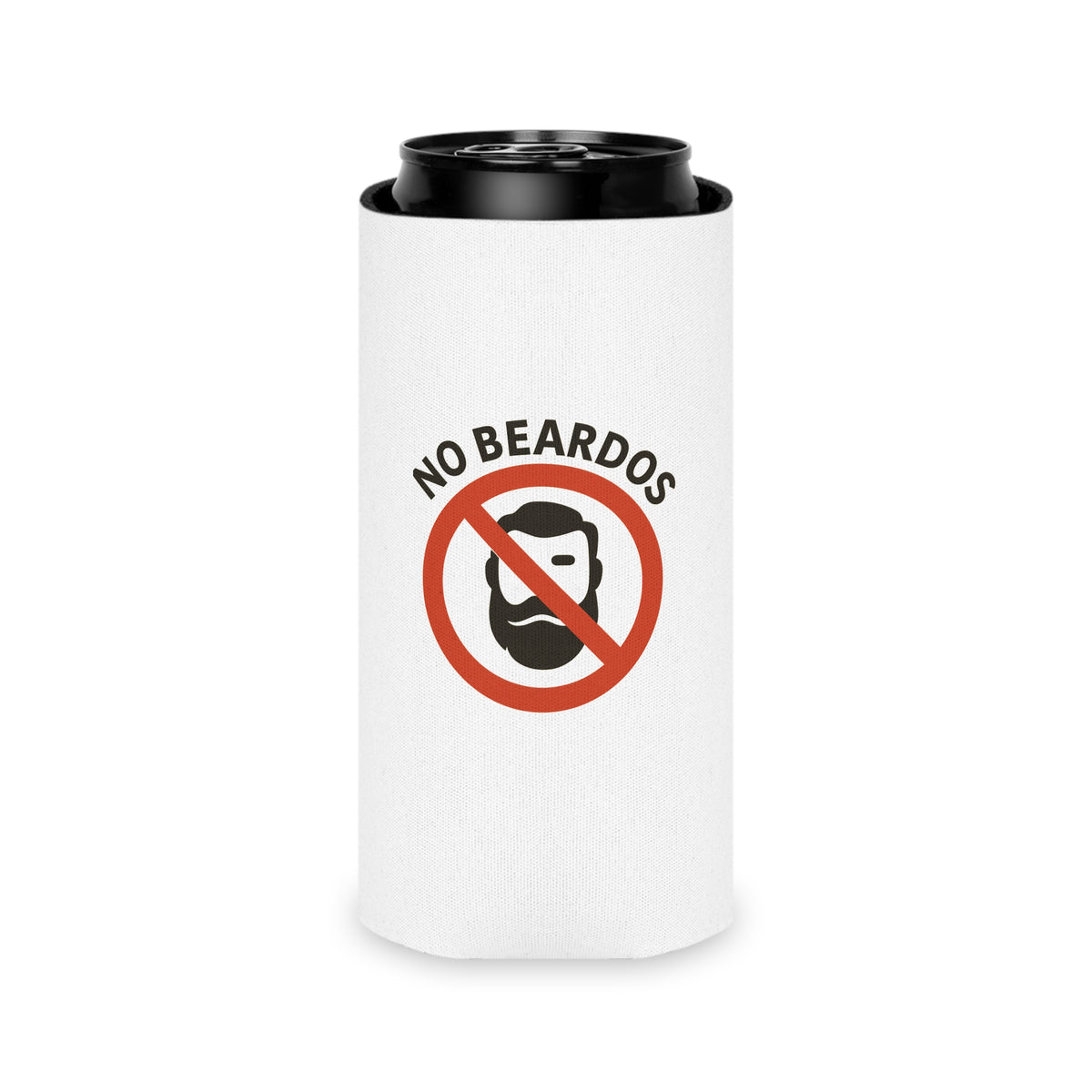 No Beardos — Can Cooler