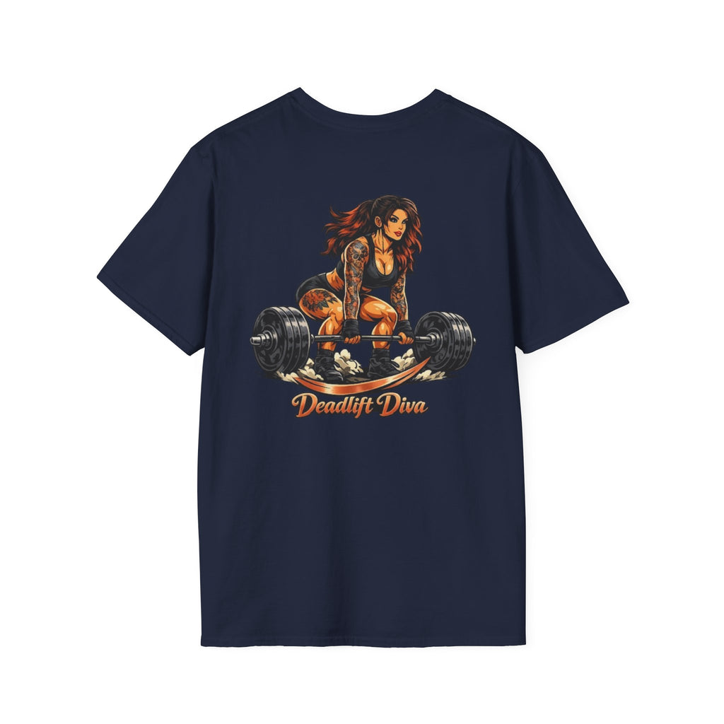 Deadlift Diva T-Shirt – Women's Powerlifting Gym Tee