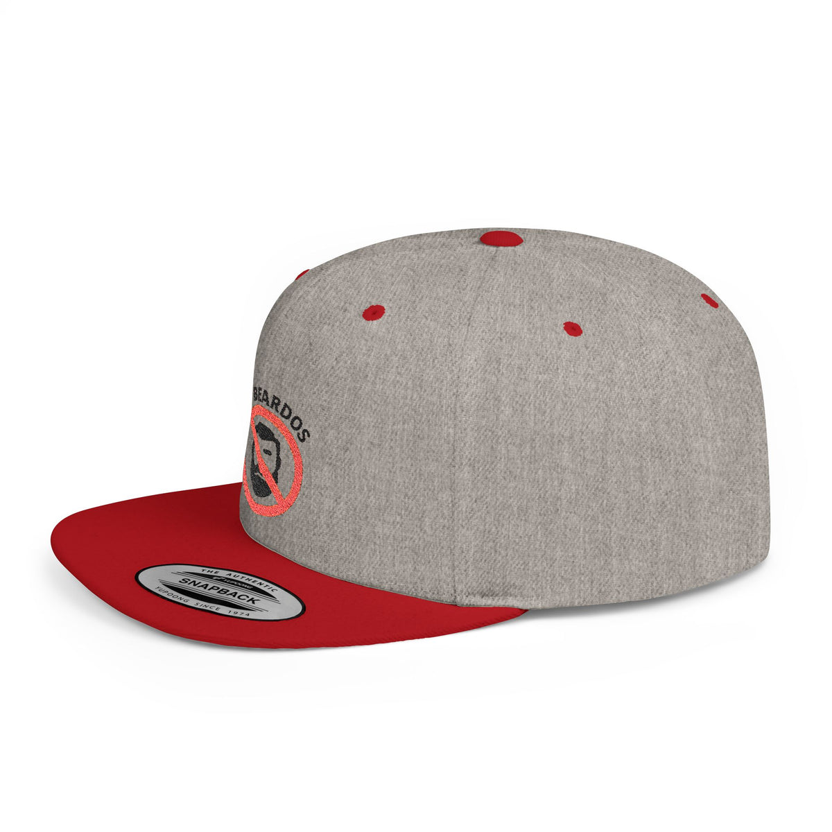 No Beardos — Snapback Hat