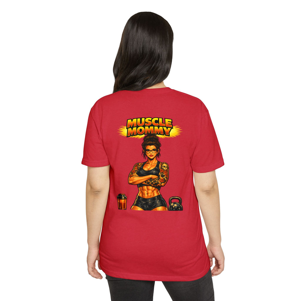 Muscle Mommy — Cotton Poly T-Shirt