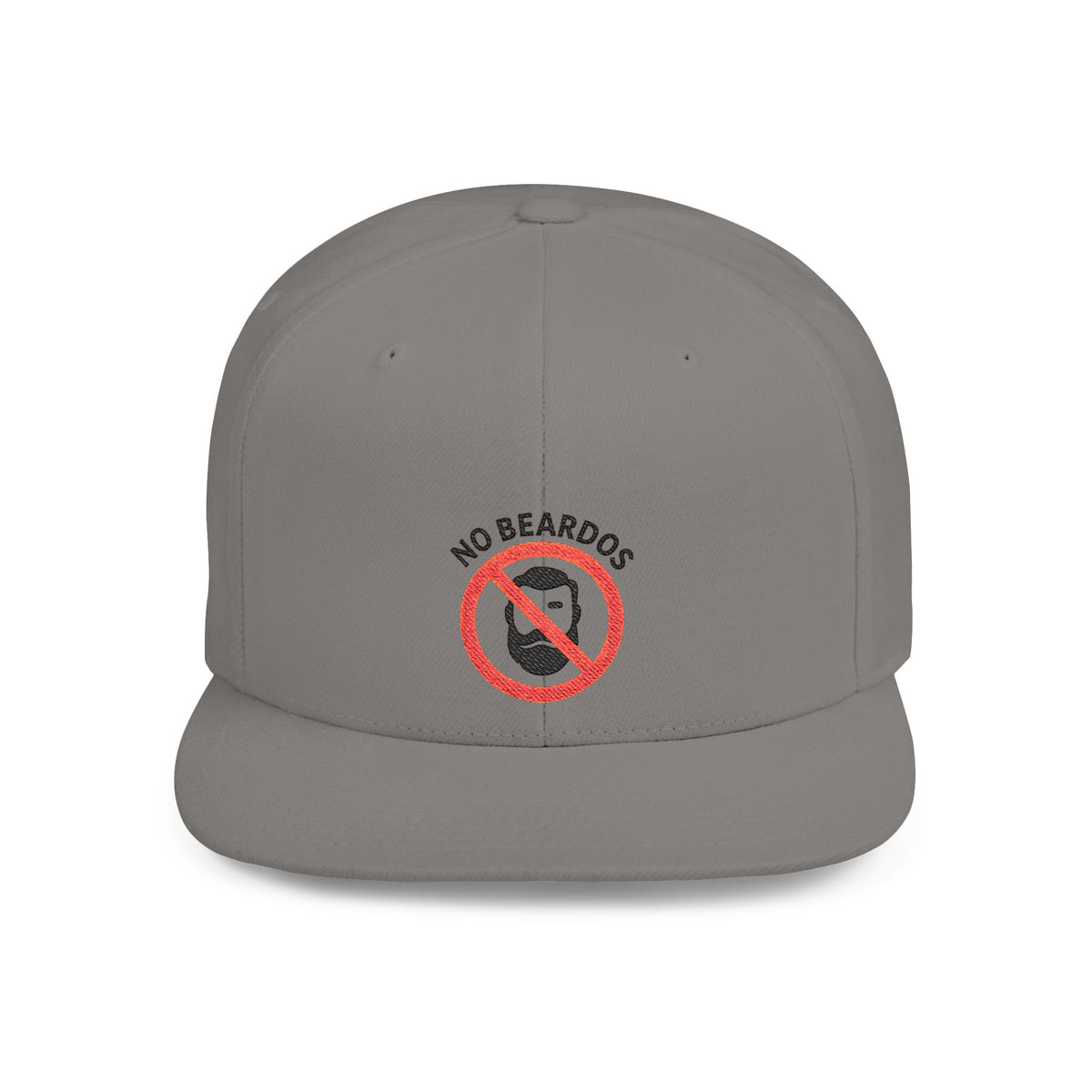 No Beardos — Snapback Hat