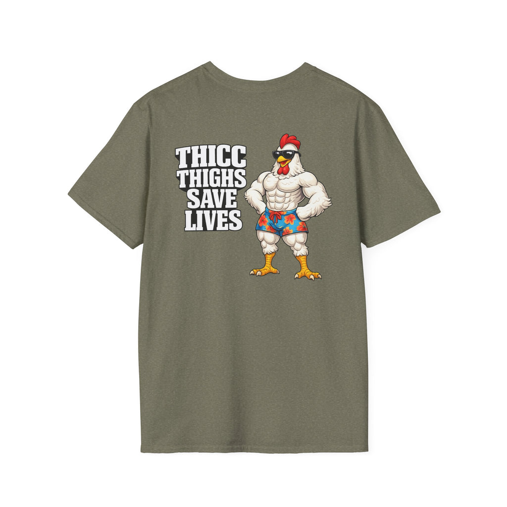 Thicc Thighs Save Lives — T Shirt