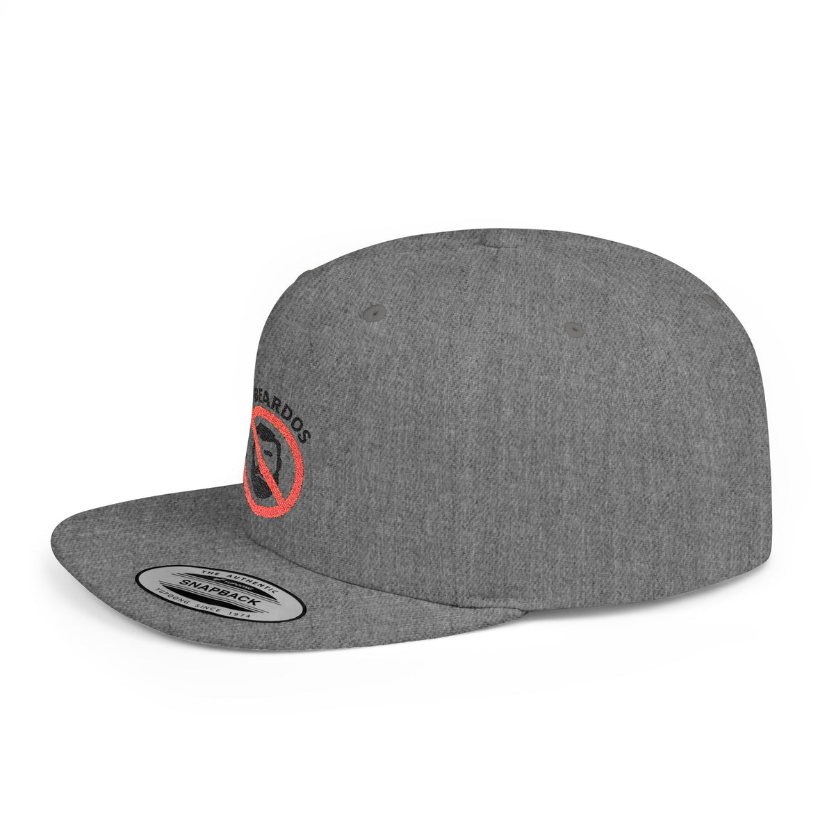 No Beardos — Snapback Hat