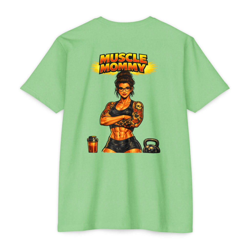 Muscle Mommy — Cotton Poly T-Shirt