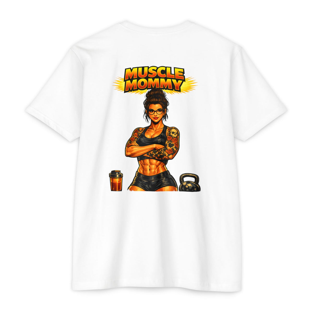 Muscle Mommy — Cotton Poly T-Shirt