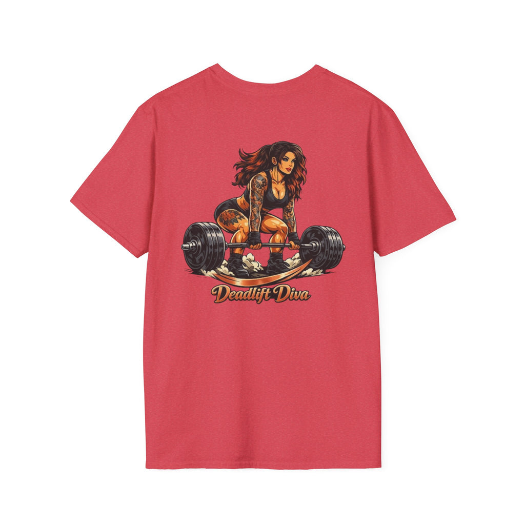 Deadlift Diva T-Shirt – Women's Powerlifting Gym Tee