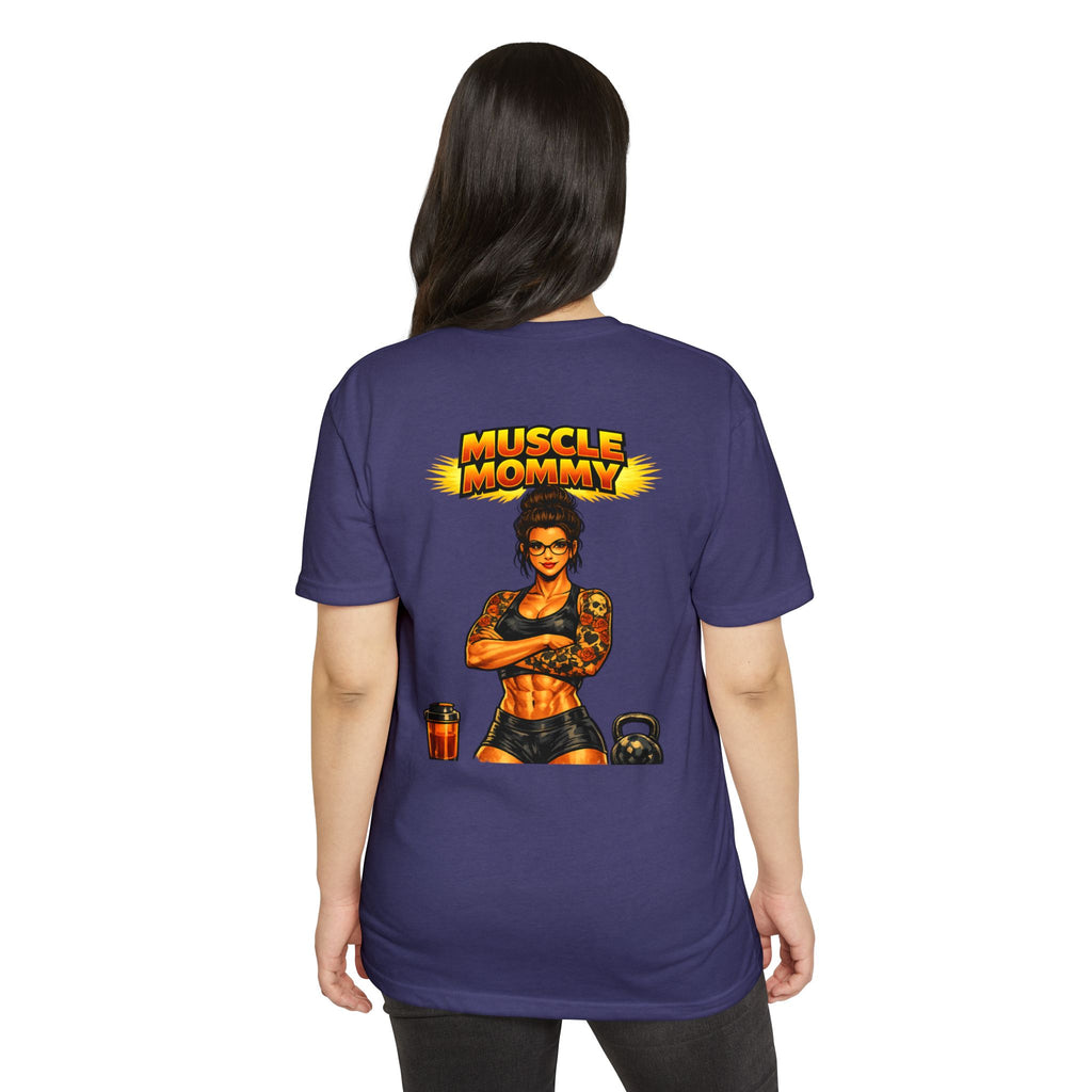 Muscle Mommy — Cotton Poly T-Shirt