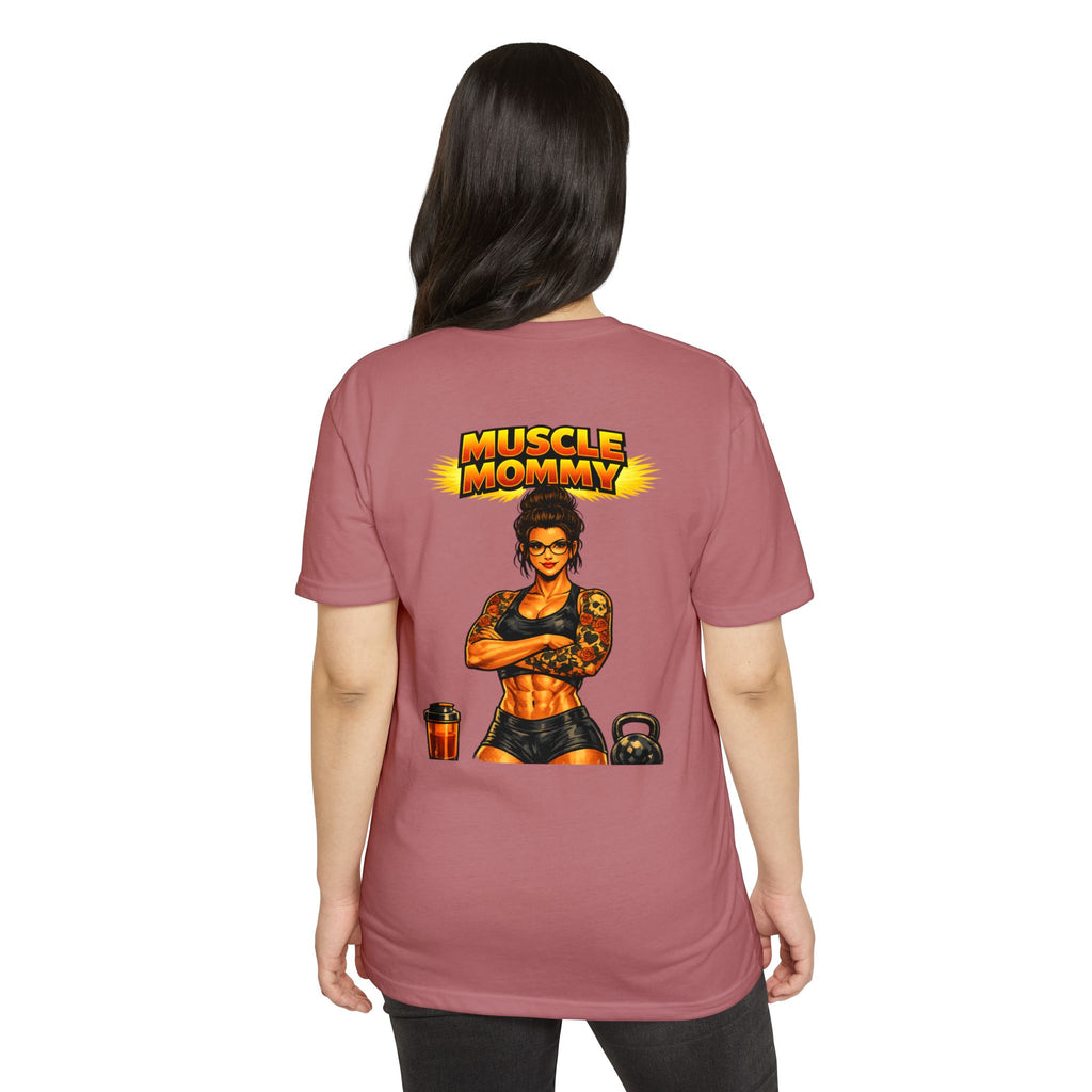 Muscle Mommy — Cotton Poly T-Shirt