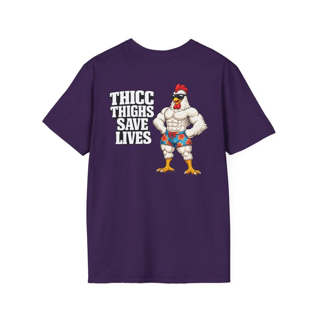 Thicc Thighs Save Lives — T Shirt