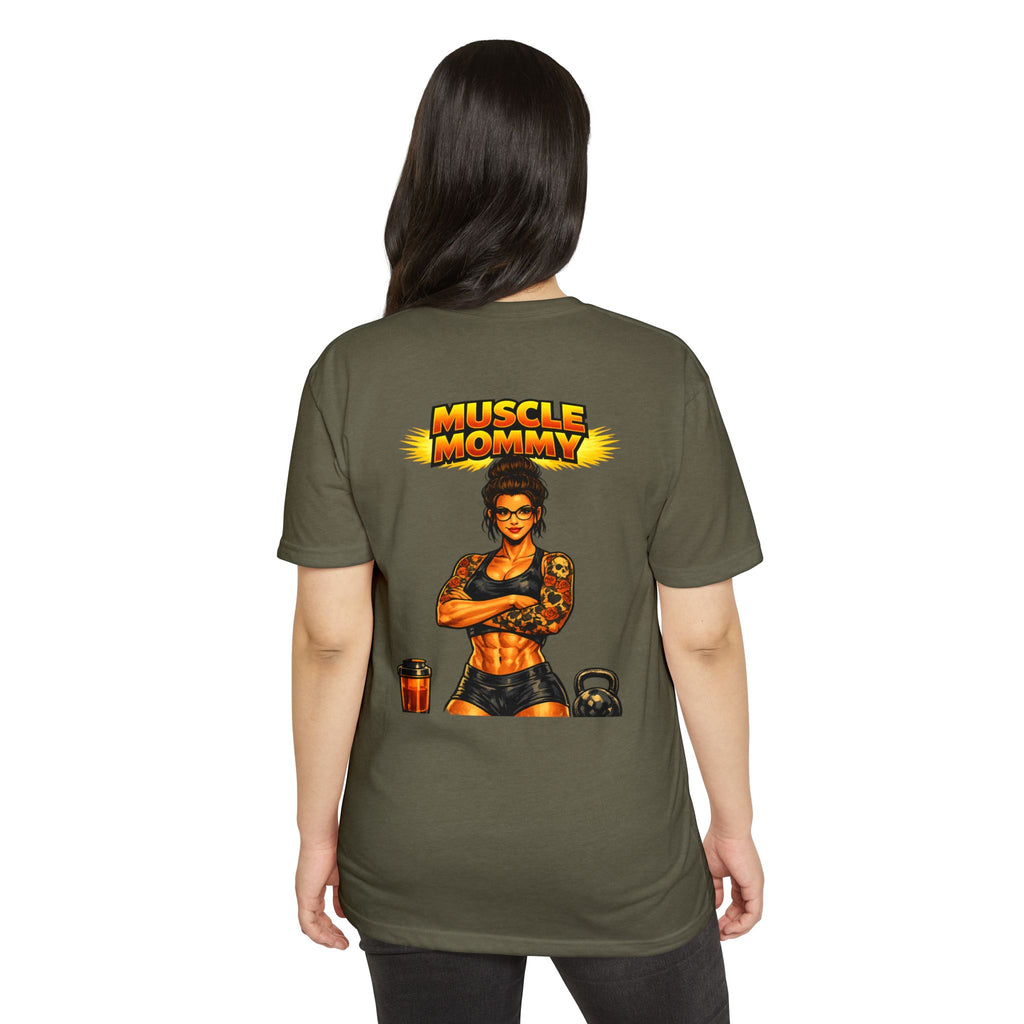 Muscle Mommy — Cotton Poly T-Shirt