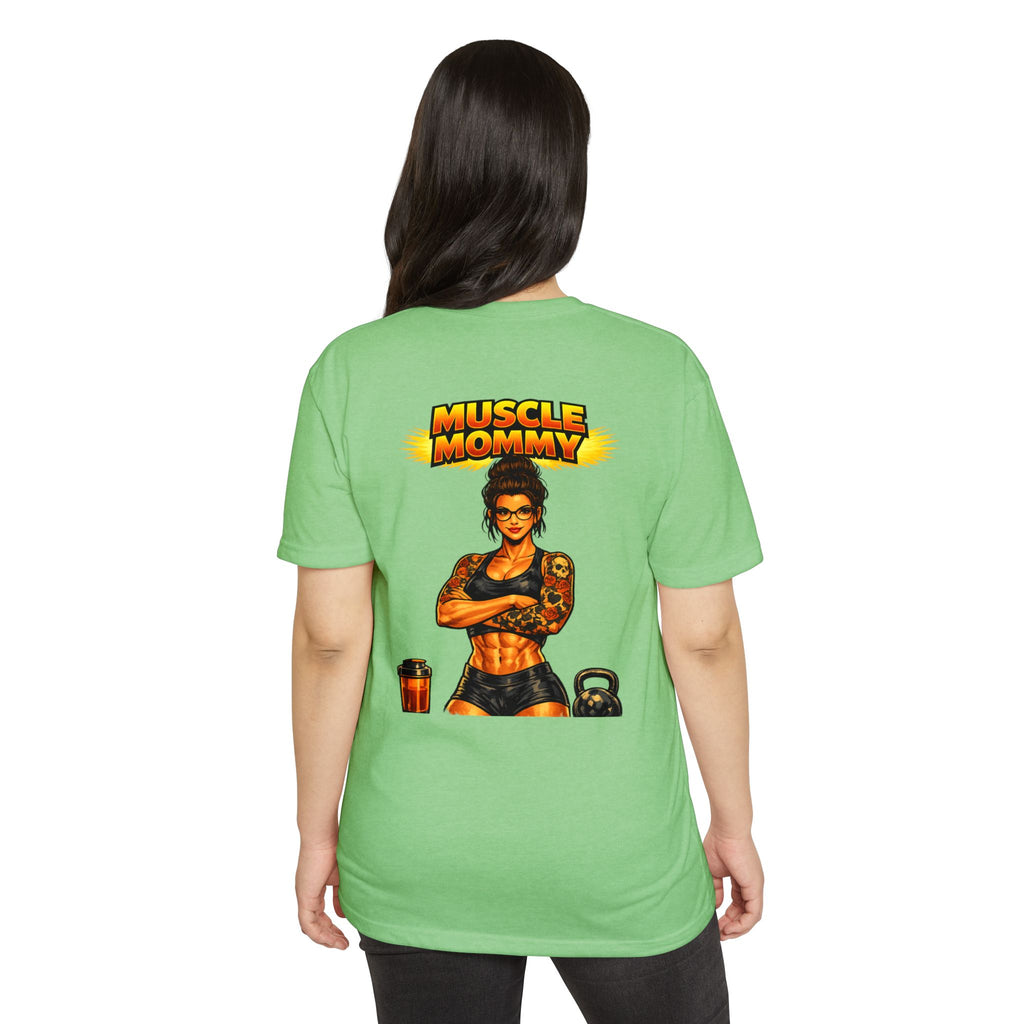 Muscle Mommy — Cotton Poly T-Shirt