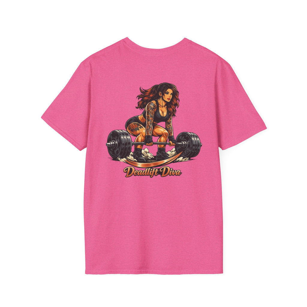 Deadlift Diva T-Shirt – Women's Powerlifting Gym Tee