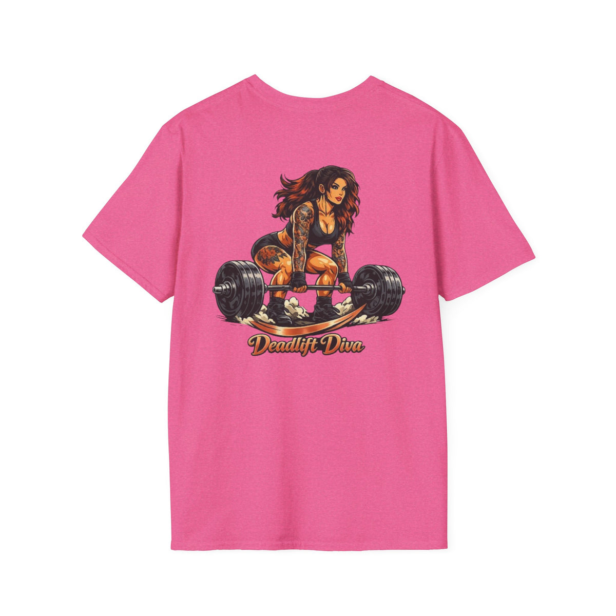 Deadlift Diva T-Shirt – Women's Powerlifting Gym Tee