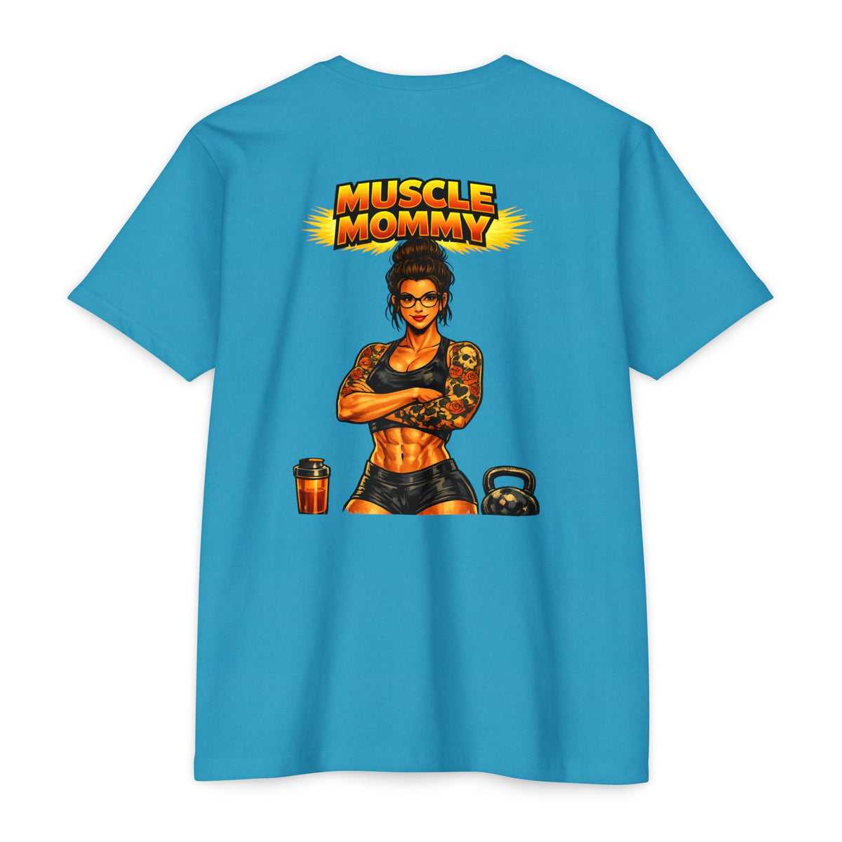 Muscle Mommy — Cotton Poly T-Shirt