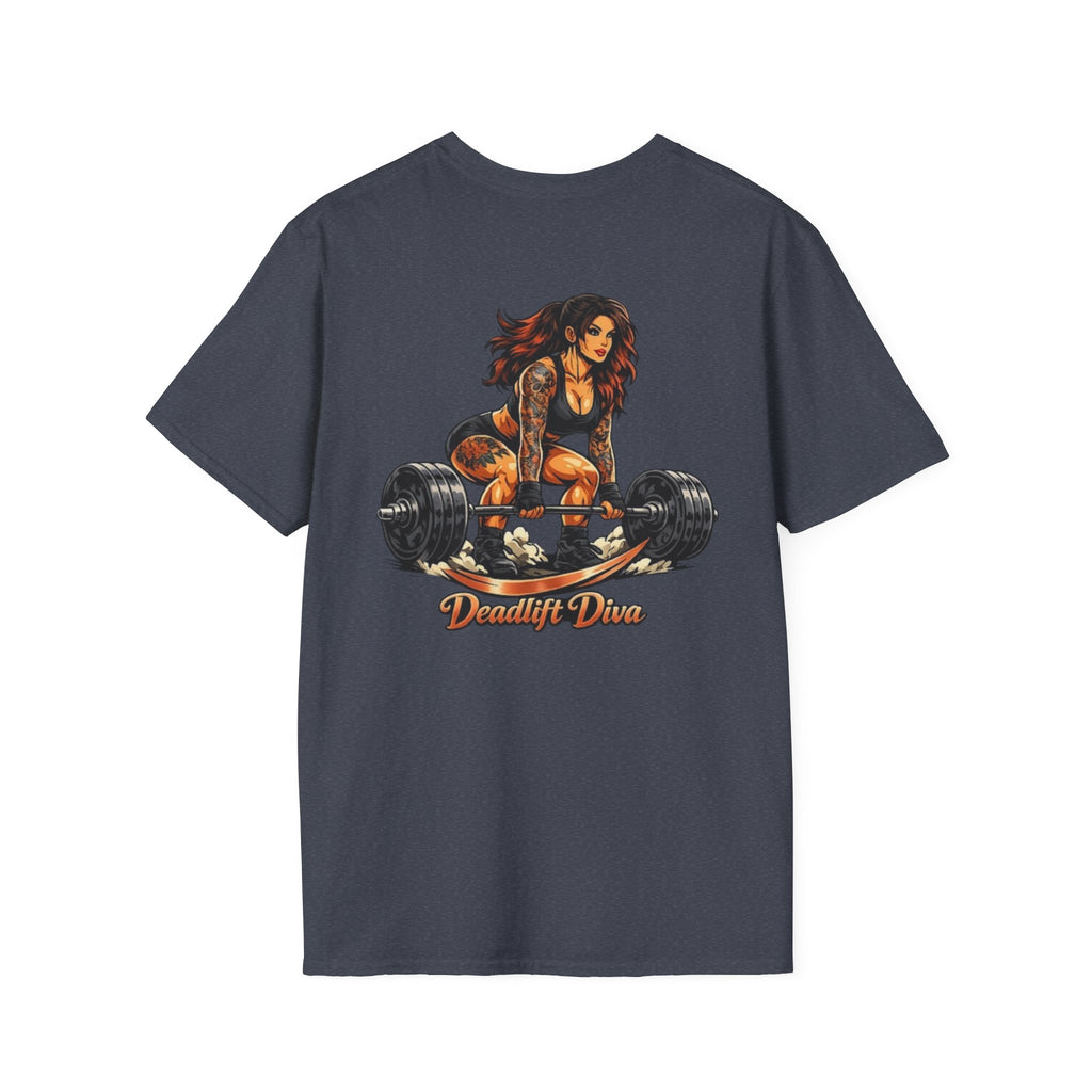 Deadlift Diva T-Shirt – Women's Powerlifting Gym Tee