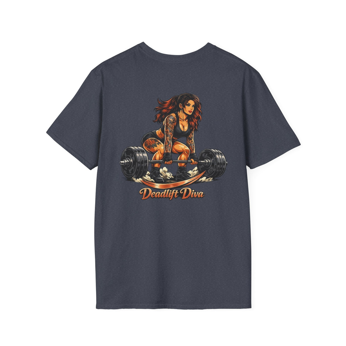 Deadlift Diva T-Shirt – Women's Powerlifting Gym Tee