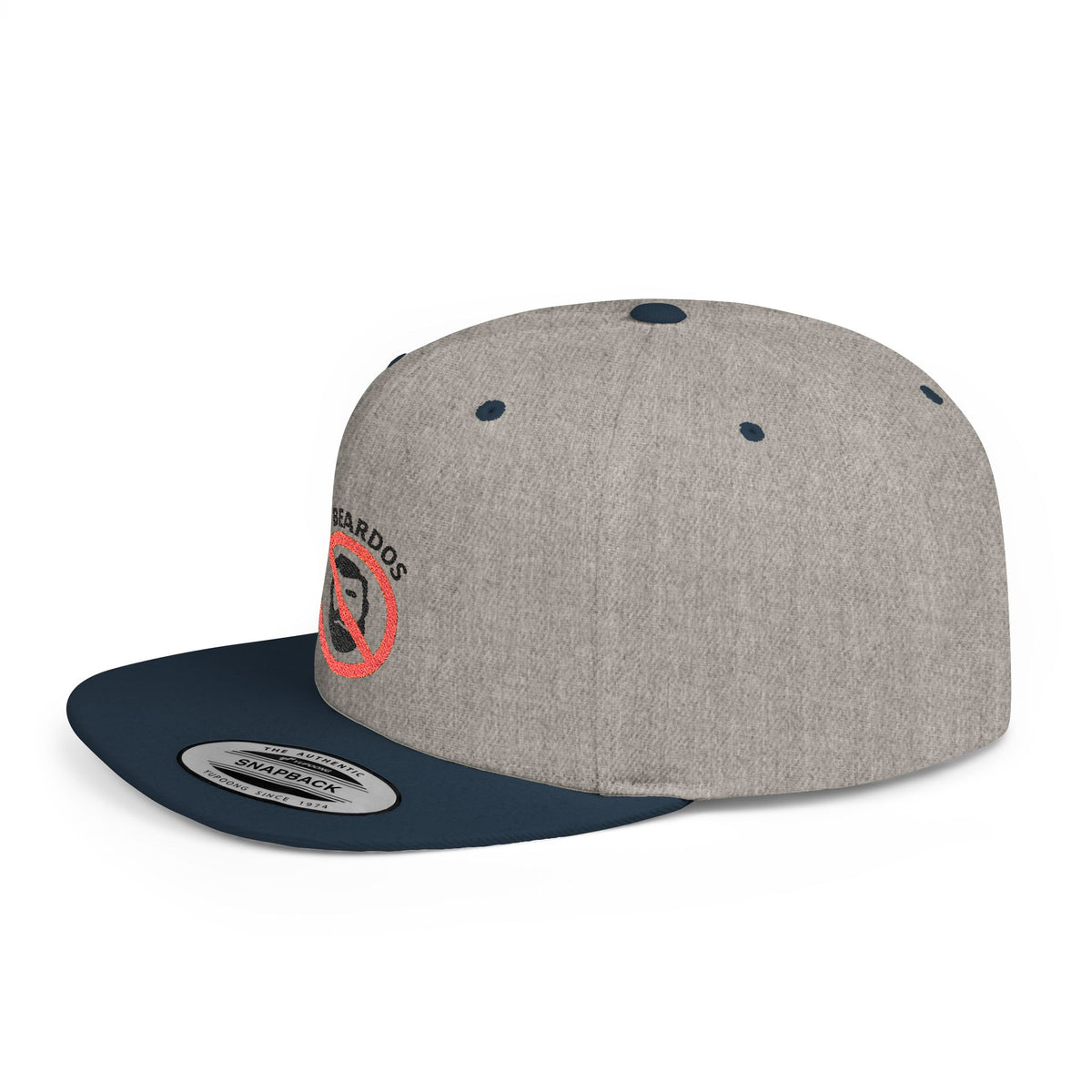 No Beardos — Snapback Hat