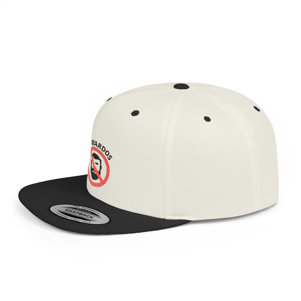 No Beardos — Snapback Hat
