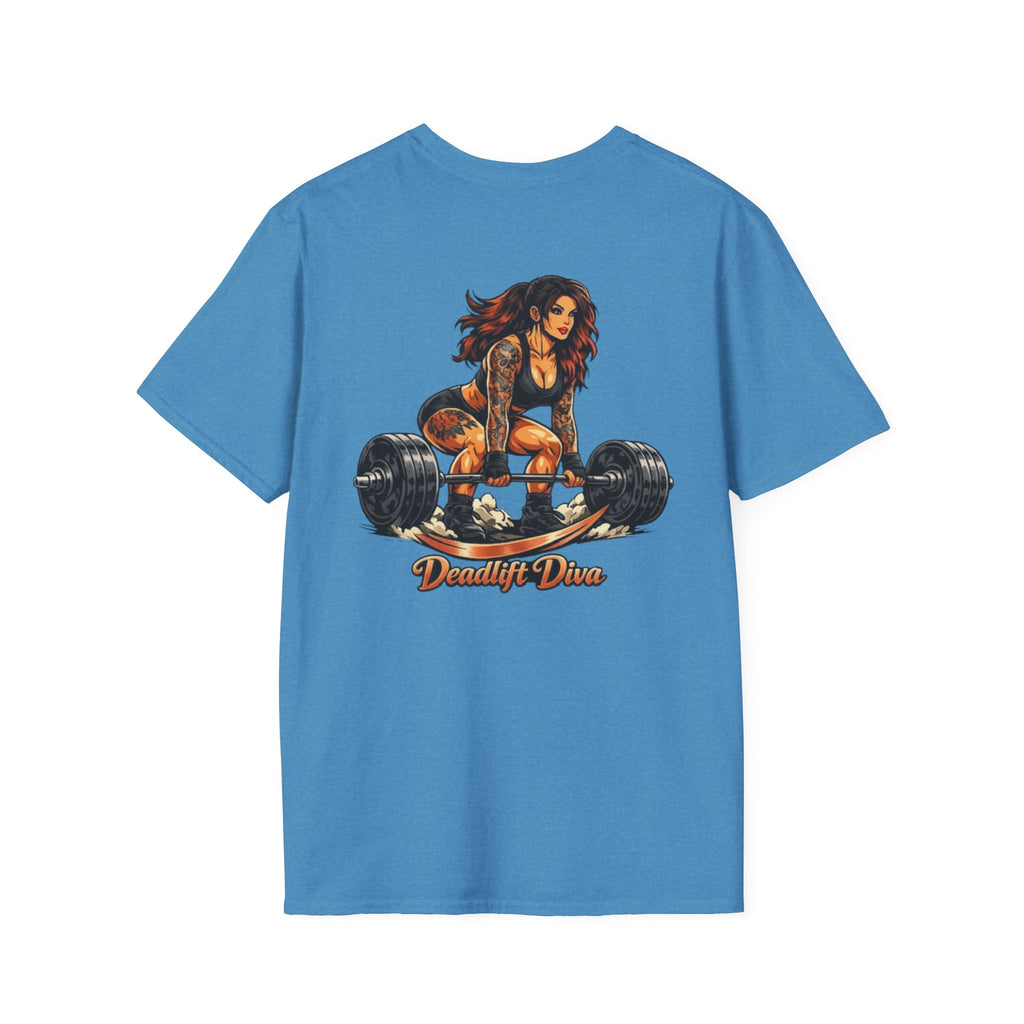 Deadlift Diva T-Shirt – Women's Powerlifting Gym Tee