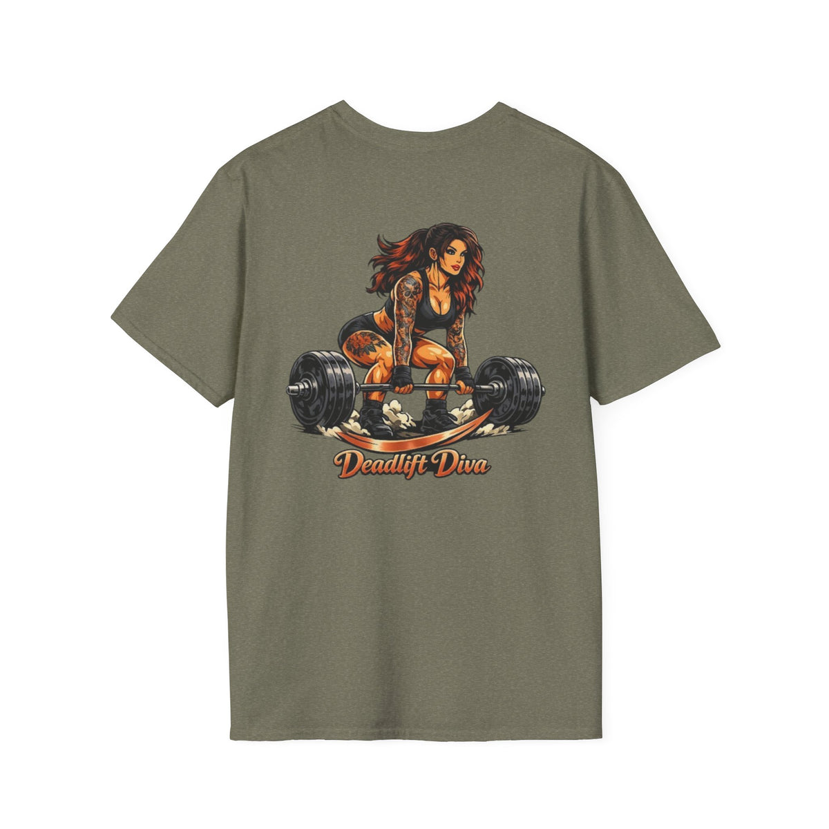 Deadlift Diva T-Shirt – Women's Powerlifting Gym Tee